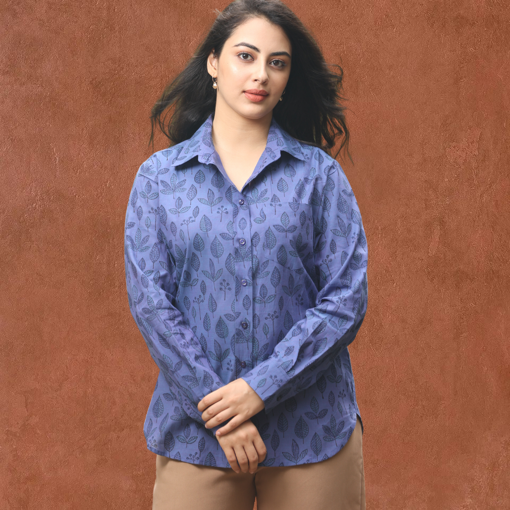 Leaf life cotton Shirt