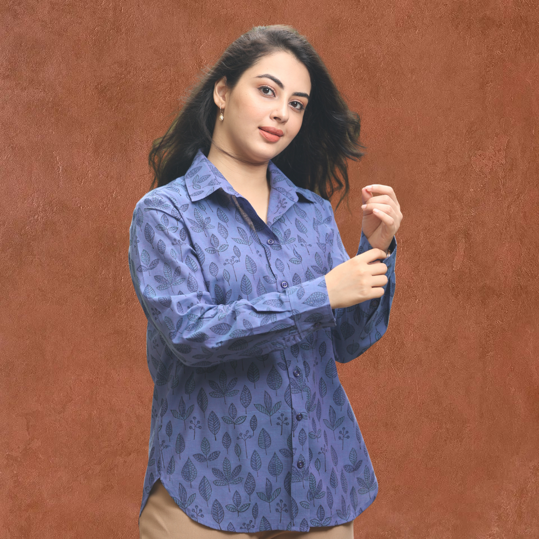 Leaf life cotton Shirt