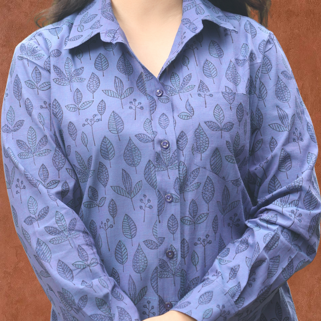 Leaf life cotton Shirt