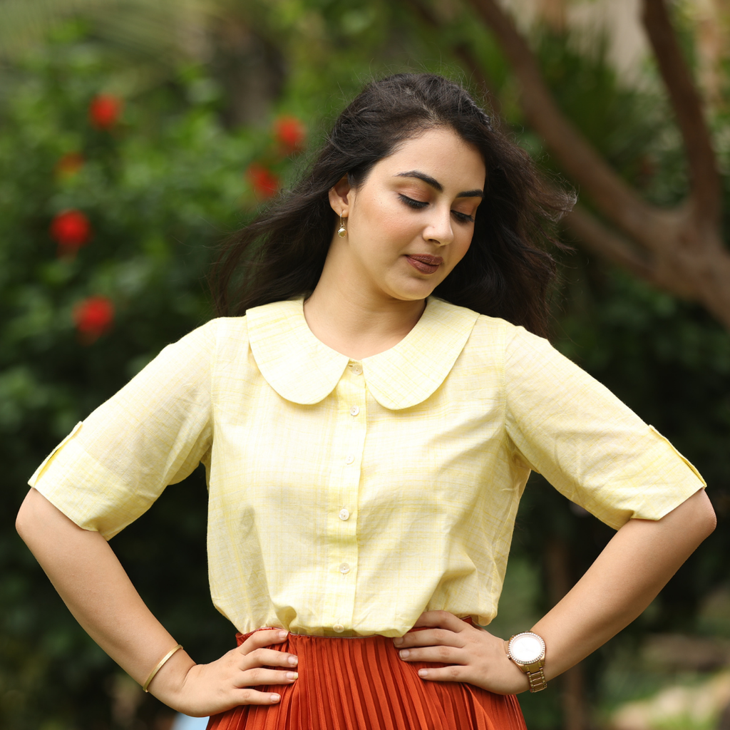 Kagaj pure mul cotton shirt