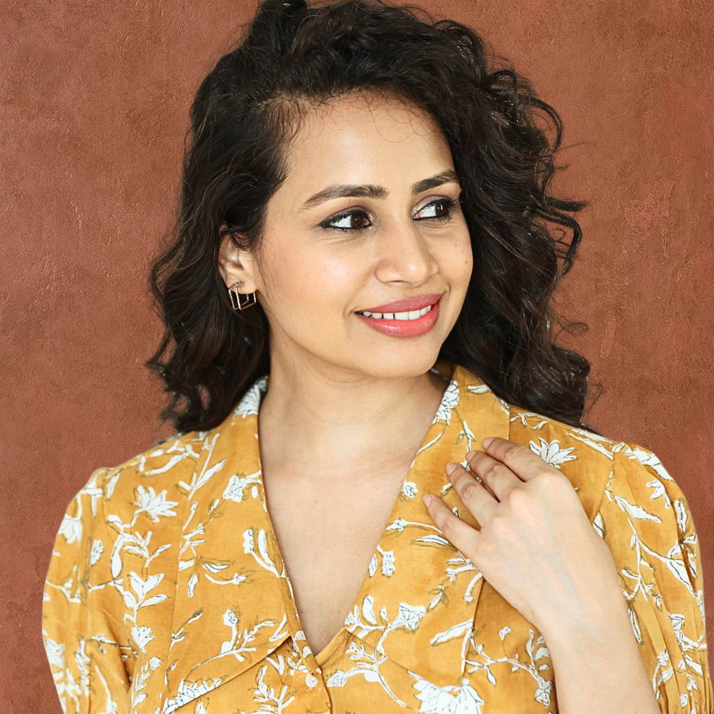 Yellow dip cotton shirt top